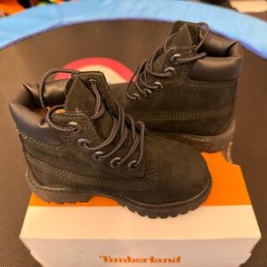 FLASH SALE! Timberland Toddler Black Boots